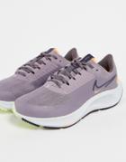 Nike Running Air Zoom Pegasus 38 Shield Sneakers In Purple Smoke