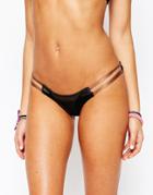 O'neill X First Base Sea Creature Scuba Bikini Bottom - Black Out