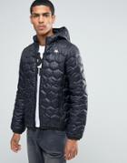 Kappa Padded Jacket With Hood - Black