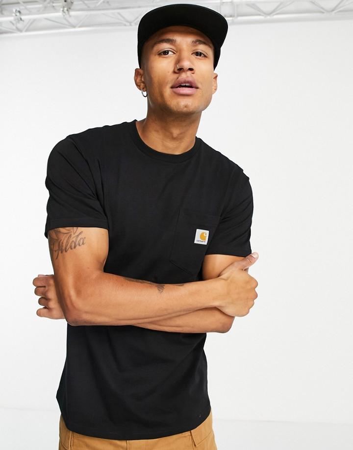 Carhartt Wip Pocket T-shirt In Black