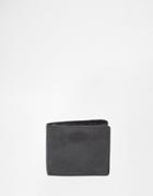 Royal Republiq Wayne Leather Billfold Wallet - Black