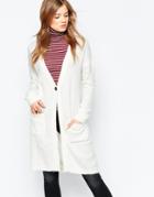 Gestuz Gaby Longline Cardigan - Wh1