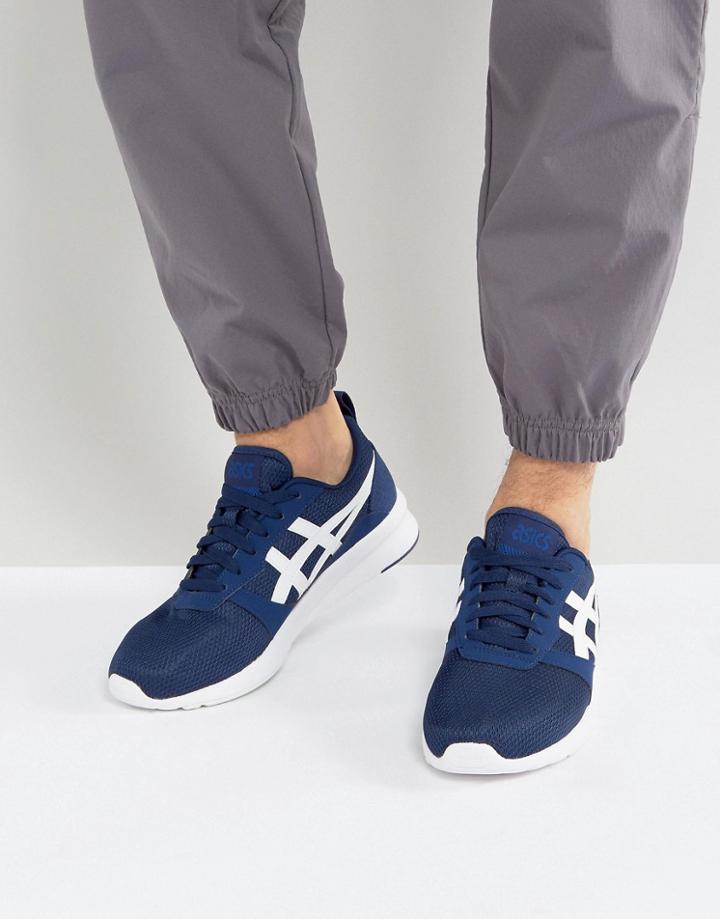 Asics Lyte Jogger Sneakers In Blue H7g1n 4901 - Blue