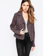Rvca Biker Jacket - Black Haze