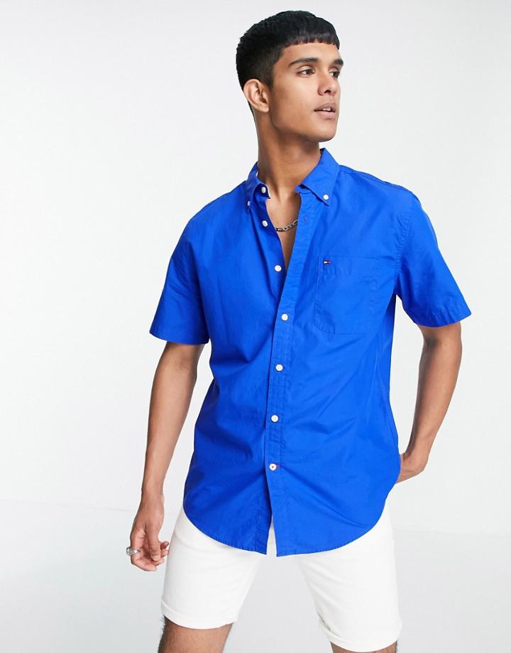 Tommy Hilfiger Maxwell Short Sleeve Shirt-blues