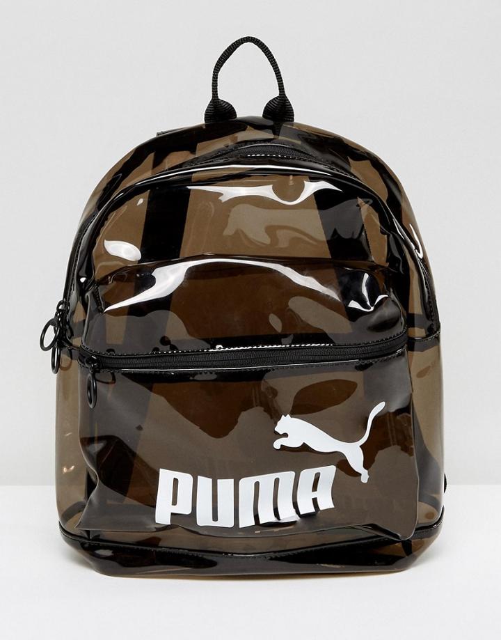 Puma Transparent Backpack - Black