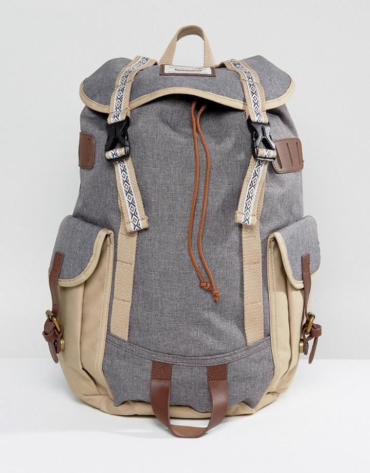 Doughnut Woodland Bo-he Backpack - Gray
