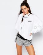 Private Party Squad Oversized Sweatshirt - White