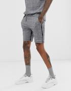 Good For Nothing Two-piece Shorts In Prince Of Wales Check
