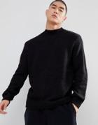 Cheap Monday High Neck Sweater - Black