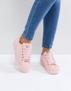 Ted Baker Pink Suede Color Drench Sneakers - Pink
