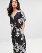 Flynn Skye Nina Cold Shoulder Top - Dusky Nights