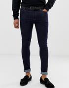 Asos Design Super Skinny Jeans In Indigo - Blue