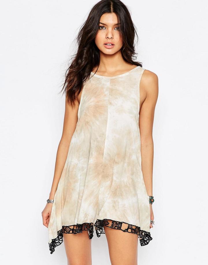 One Teaspoon Eternal Romper In Blush - Blushed