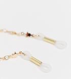 Reclaimed Vintage Inspired Star Sunglasses Chain In Gold