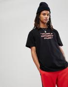 Night Addict Handle Without Care Oversized T-shirt - Black