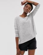Only Knitted Wide Neck Sweater