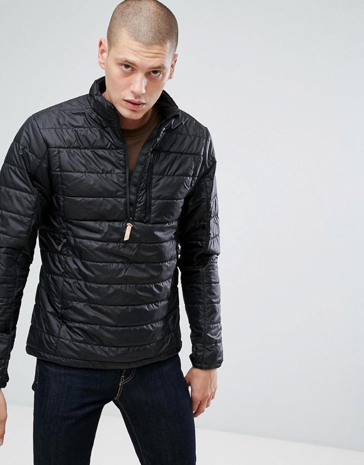 Fjallraven Padded Overhead Jacket In Black - Black