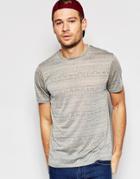 Another Influence Burn Out Geo-tribal T-shirt - Gray