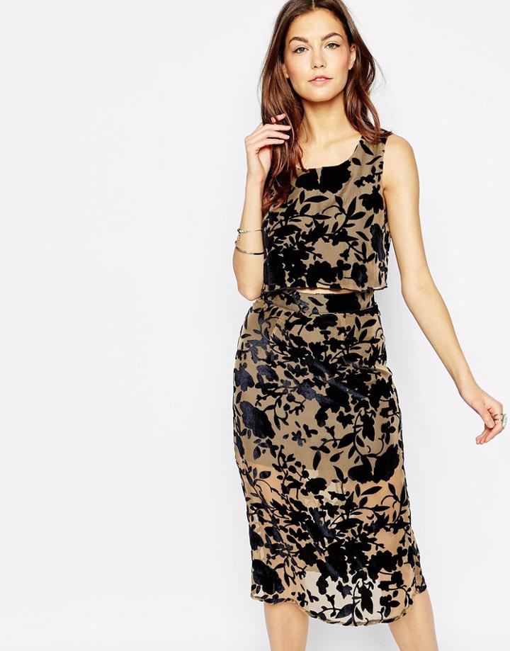 Flynn Skye Alyse Dress In Morning Latte - Morning Latte
