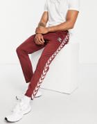 Hummel Classic Track Pants In Burgundy-red