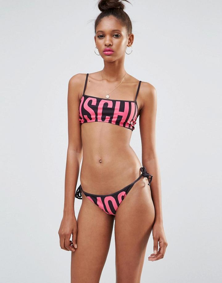 Moschino Logo Bikini Set - Nero 1555
