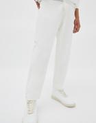 Pull & Bear Dad Fit Jeans In White