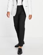 Asos Design Slim Tuxedo With Black Suit Pants