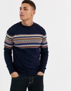 Threadbare 100% Cotton Fairisle Sweater