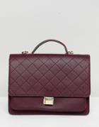 Marc B Tote Backpack In Burgandy - Red