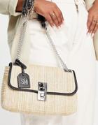 Steve Madden Bharbor Canvas Cross Body Bag In Black