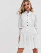 Stevie May Tuesday Mini Dress-white