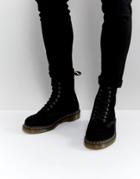 Dr Martens 1460 Suede Boots - Black