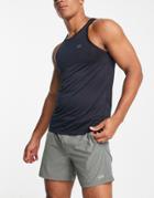 French Connection Sport Training Tank Top In Navy