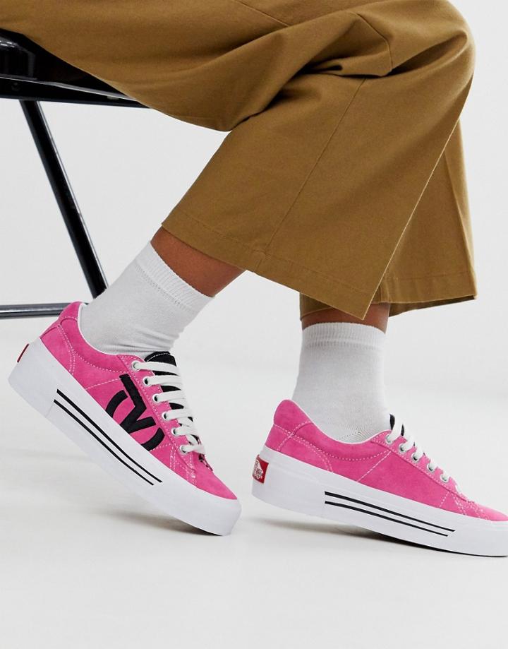Vans Sid Ni Sneakers In Pink