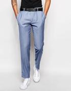 Rudie Slim Fit Light Blue Occasion Suit Pants - Blue