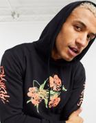 Adidas Originals Festivo Hoodie With Graphic Print In Black