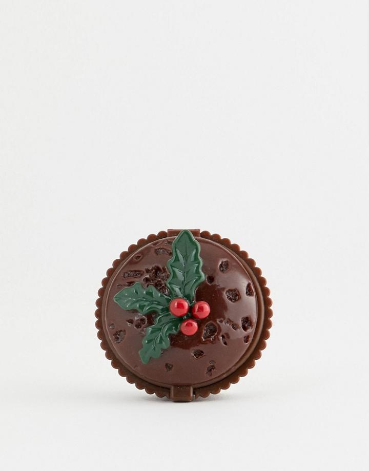 Christmas Pudding Lip Balm - Clear
