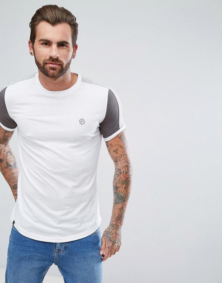 Le Breve Raglan T-shirt - White