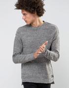 Only & Sons Sweater With Drop Shoulder And Hem - Gray