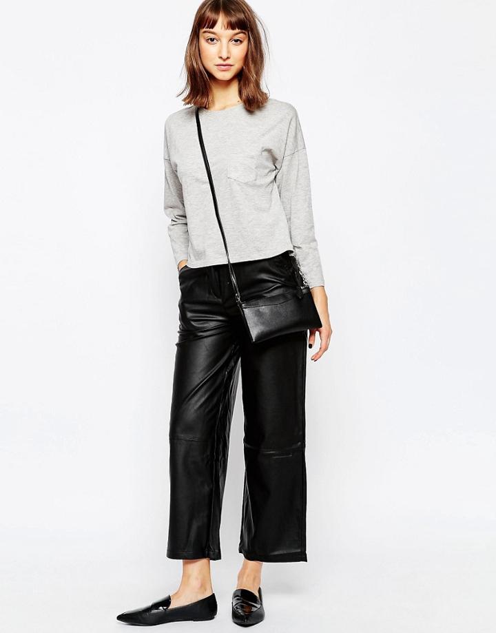 Minimum Plazzo Pant - 999 Black