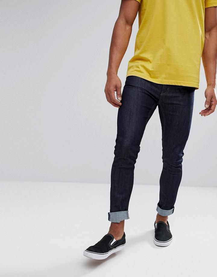 Cheap Monday Tight Rinse Skinny Jeans-blue