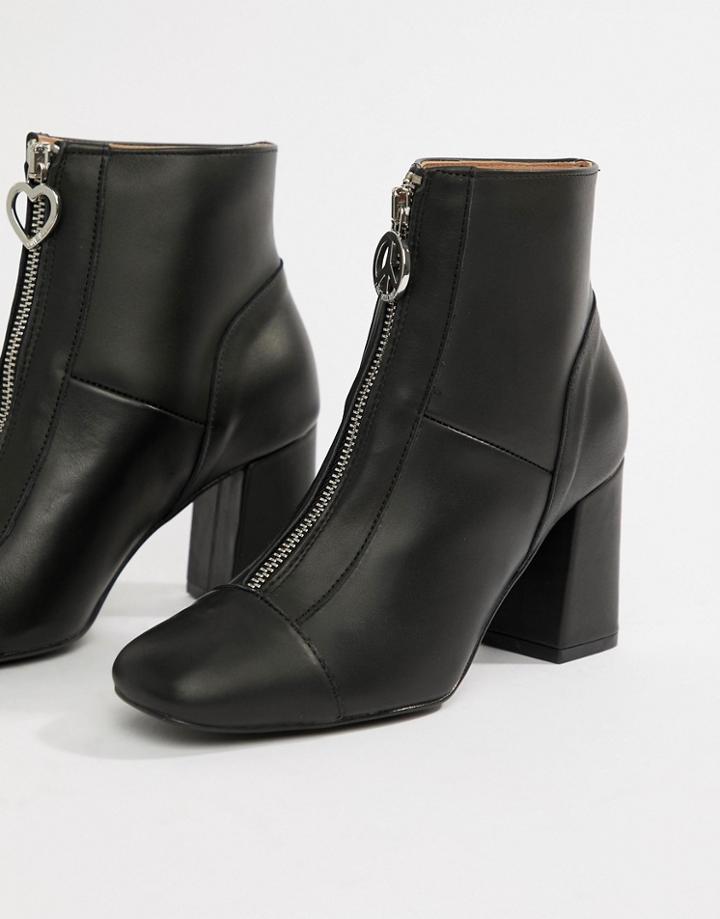 Love Moschino Heeled Boots - Black