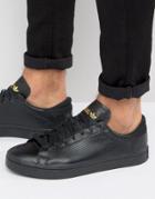 Adidas Originals Court Vantage Core Sneakers In Black - Black