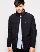 Brave Soul Four Pocket Jacket - Black