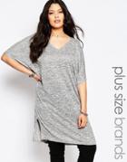Alice & You Easy Jersey Tunic - Gray