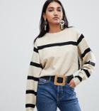 Mango Stripe Detail Sweater