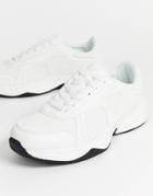 New Look Chunky Sneakers In White