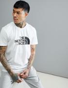 The North Face Easy Print T-shirt In White - White