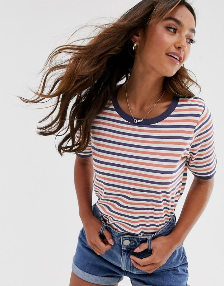 Brave Soul Striped Tee